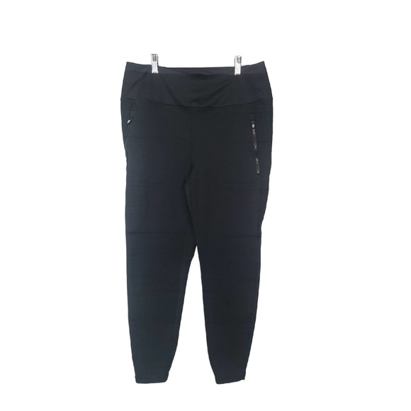 Spyder Pants & Jumpsuits Spyder Active Black Zip Pocket High Rise